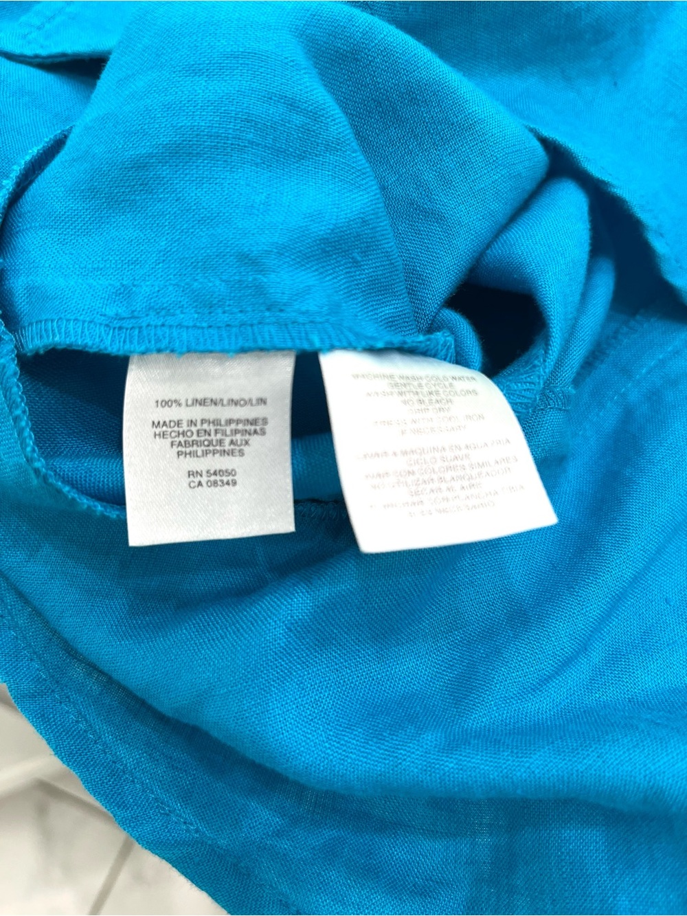 Jones NY Linen Pendulum Jacket - Picture 4 of 4
